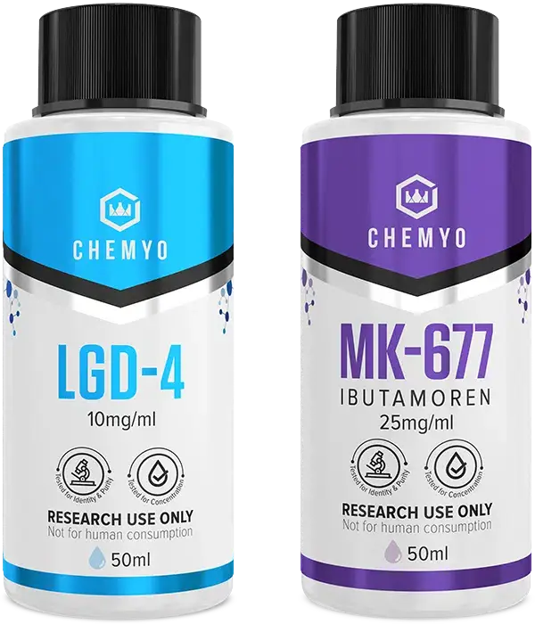 CHEMYO LABS LGD-4 and MK-677 Value Pack