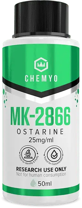CHEMYO LABS MK-2866 | Ostarine MK-2866 SARM Solution 25mg/ml – 50ml